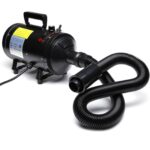 2800W Dog Blow Dryer Adjustable Speed Temperature Control with 3 Nozzles, Extendable Hose for Pet Hair Grooming, Vehicle Dryer - Image 9