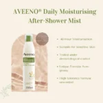AVEENO DAILY MOISTURISING MIST AFTER SHOWER 200ML - Image 3