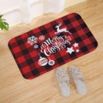 Christmas Door Mat Santa Claus Outdoor Carpet Merry Christmas Decorations For Home - Image 10