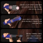 Curling Iron For Hair 5 In 1 Curling Stick Set Fast Heating With Curlers Hair Straight hair comb Hair dryer head - Image 3