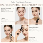 ANLAN Multifunction Skincare Device Pro 18K Gold Face Radio Frequency With Hot Cold EMS Facial Lifting - Image 6