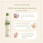AVEENO DAILY MOISTURISING MIST AFTER SHOWER 200ML - Image 4