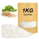 1KG Natural Soy Wax Flake For DIY Handmade Candles Craft Additive-Free Scented Candle Raw Material Making Kit 100% Natural Vegan