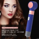 Curling Iron For Hair 5 In 1 Curling Stick Set Fast Heating With Curlers Hair Straight hair comb Hair dryer head - Image 11