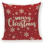 Christmas Decorations for Home Bed Linen Decor Pillowcase Xmas Decoration - Image 22