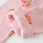 large size pajamas women cotton crepe cotton long sleeve  simple and comfortable - Image 37