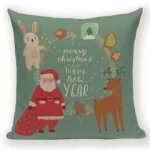Christmas Decorations for Home Bed Linen Decor Pillowcase Xmas Decoration - Image 4
