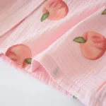 large size pajamas women cotton crepe cotton long sleeve  simple and comfortable - Image 33