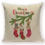 Christmas Decorations for Home Bed Linen Decor Pillowcase Xmas Decoration - Image 20