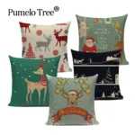 Christmas Decorations for Home Bed Linen Decor Pillowcase Xmas Decoration