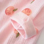 large size pajamas women cotton crepe cotton long sleeve  simple and comfortable - Image 32