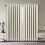 【Lifeideas】Solid Colour Grommet Top Polyester 100% Blackout Curtains Pair Home Decoration Windows Doors - Image 40