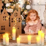 9-180pcs LED Candles with Flickering Flameless Candles Battery Operated Pillar Candles Wedding Decoration Candlelight Christmas - Image 3