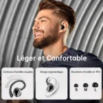 Wireless Earbuds, Bluetooth 5.3 Earbuds Stereo Bass, in-Ear Noise Cancelling Mic, Earphones IP7 Waterproof Sports, 40H Playback. - Image 5
