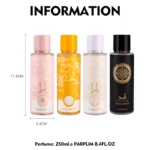 250ml Body Mist  Fruity Body Spray Perfume Natural Lasting Fragrance Body Deodorant Crush Scent Moisturize Skin - Image 6