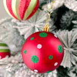 34/12/9pcs Grinch Christmas Ball Decorations Green Monster Xmas Tree Ornaments Green Painted Xmas Ball Set Christmas Home Decor - Image 36