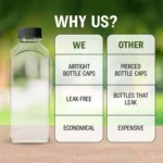 500ML Juice Bottles with Caps Clear Empty Reusable Bottles with Brush Funnel and Labels for Smoothies and Other Beverages YY177 - Image 9