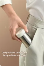 120/150/180ml mini 316 Stainless Steel Portable Thermos Cup Vacuum Thermal Insulation Pocket Cup Small Water Bottle for Espresso - Image 9