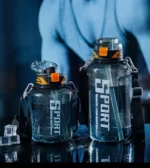 1000ml/1500ml Large Capacity Sports Water Bottle LeakProof Plastic Drinking Bottles Outdoor Travel Cycling Hiking Gym Drinkware - Image 13