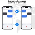 UYUXIO AI Translating Earphone OWS Real Time Translation Earbuds with 144 Languages Ear Buds with LCD Touch Screen Headphone - Image 9