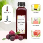 500ML Juice Bottles with Caps Clear Empty Reusable Bottles with Brush Funnel and Labels for Smoothies and Other Beverages YY177 - Image 3