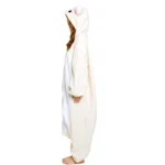 Rilakkuma Kawaii Onesie Pajamas for Women Men Anime Cartoon Warm Nightwear Adults Fashion Comfortable Jumpsuit Cosplay Clothing - Image 4