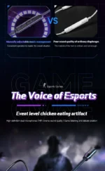 Gaming Earbud Gamer Headphone With Dual Microphones Typec&3.5mm In-ear Earphones HiFi Stereo Headsets Sport with Mic for Samsung - Image 8