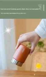 230ml Mini Stainless Steel 316 Thermos Mug Fashion Portable Pocket Vacuum Flask Coffee Tea Thermal Water Bottle Tumbler - Image 12