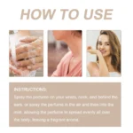 Caramel Perfume Light Fragrance Body Spray Natural Fresh Charm Sweet Scent Portable Elegant Eau De Parfum - Image 7