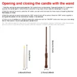 10-24PCS  Floating LED Flameless Taper Candles Candle Light Battery Powered Warm Light andle Lamp for Christmas - Image 12