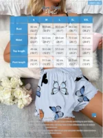 Butterfly Print Pajama Set - Image 7