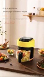 2025 Multifunctional 220V air fryer household transparent visualization fully automatic air fryer small capacity electric fryer - Image 13