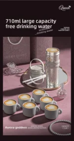 New Style High-Aesthetic "Goddess" Insulated Cup - Large-Capacity Car-Mounted Ceramic Coffee Travel Cup & Premium Portable Water - Image 11
