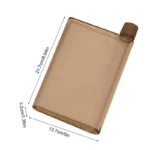 Flat Bottle Portable Stylish Drink Bottle BPA Free Water Bottle 350ml/420ml Book Drink Water Bottle For Sports Travel School - Image 6