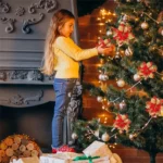 5/10pcs 14.5cm Christmas Flower Ornaments,Pink,Red,Gold,Glitter Artifical Flowers For Christmas Tree - Image 4