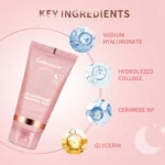 Collagen Jelly Cream Hydrolyzed Collagen Overnight Facial Mask Wrapping Peel-Off Mask Hydrating Firming Moisturizing - Image 5