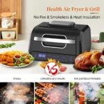TopStrong 8 in 1 6L Capacity Touch Control Electric Hot Air Fryer Grill - Image 6