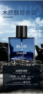 50 ML-100ML Men's perfume classic blue perfume blue perfume body spray - Image 24
