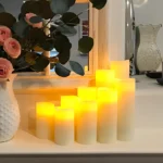 9-180pcs LED Candles with Flickering Flameless Candles Battery Operated Pillar Candles Wedding Decoration Candlelight Christmas - Image 4
