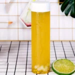 6pcs Plastic Bottles, 400ml Clear PET Bottles With Lids, Milk And Other Beverage,Restaurant Camping PartyDrinkware Accessories - Image 2