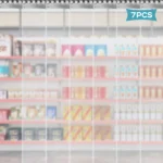 7pcs 2m PVC Strip Curtains Laminate Curtain Door PVC Strip Clear Curtain Strip for Industry Horse Stable Cowshed - Image 2