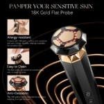 ANLAN Multifunction Skincare Device Pro 18K Gold Face Radio Frequency With Hot Cold EMS Facial Lifting - Image 2