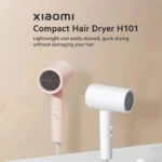 Xiaomi Compact Hair Dryer H101 Mijia 1600W Foldable 50M Negative Ions 15m/s Airflow Dual Heat and Speed Modes 220V With Adapter - Image 7
