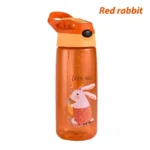 500ml Kids Water Bottle With Straw BPA Free Children Drinking Healthy School Cup - Image 10