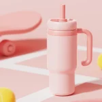 24oz Stainless Steel Whale Fountain Tumbler Whale Water Cups for Kids Teens and Adults - Image 9