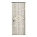 Bohemian Bamboo Bead Door Curtain 2*0.9M Chocolate Color Natural Wood Home Decor Ventilation Sunlight Block for Home Bedroom - Image 11