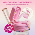 JOYFY Decorate Your Own Water Bottle Kits Mermaid DIY Gem Diamond Painting Crafts for Girl Birthday Gift Christmas - Image 2