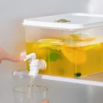 3L/5L Refrigerator Cold Kettle Large Beverage Dispenser Kettle with Faucet Fruit Lemonade Bottle Pot Cool Drink Water Jug Bucket - Image 10