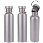 500-750ml Titanium Water Bottle Sports Kettle Leak-Proof Ultralight Water Bottle Tourism Sports Bottle Outdoor Sport Supplies