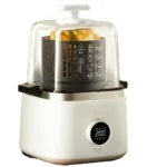 Desktop 220v 1000W Portable Air Fryer 2L Capacity Visible Household Transparent Visible Air Fryer Led Touch Screen Panel Air Fr - Image 6